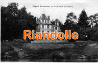 carte postale riandolle